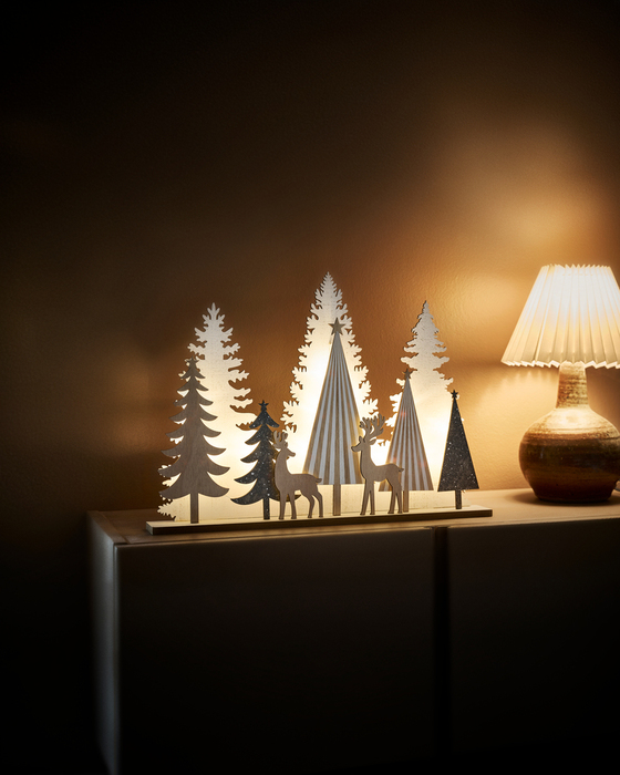 Silhuettrær med 15 LED